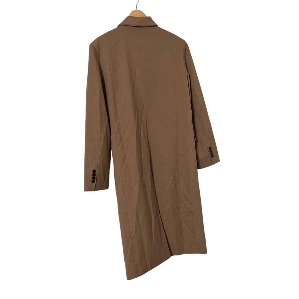 ✨ BLANCA Wool Carment Long Brown Trench Coat Jacket - Picture 9 of 9